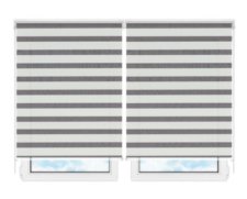 Рулонные шторы мини День Ночь Неаполь 91 цена. Купить в «Мастерская Жалюзи»